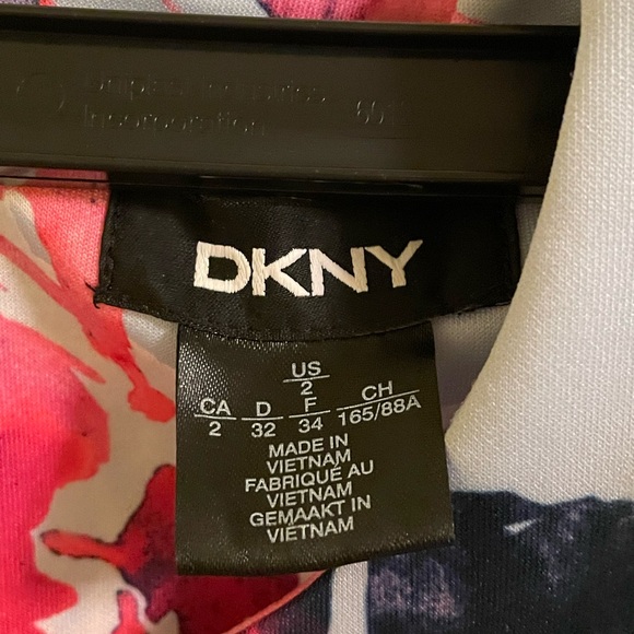 DKNY dress size 2 flowers - Picture 4 of 6